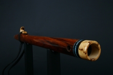 Ironwood (desert) Native American Flute, Minor, Mid F#-4, #D30L (9)
